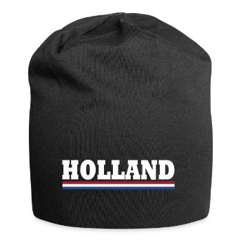 Holland flag - Jersey Beanie - black - Front
