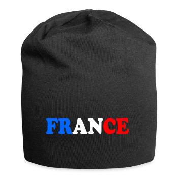 FRANCE FRENCH FLAG - Jersey Beanie - black - Front