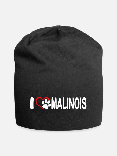 J’adore Malinois - Bonnet en jersey - noir
