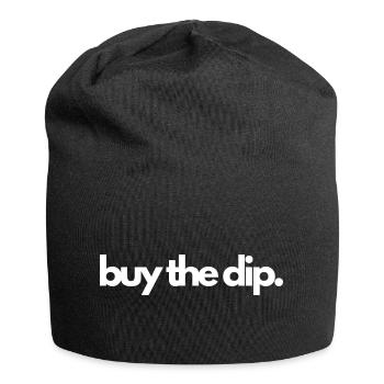 Buy the dip - Jersey Beanie - black - Front