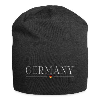 I love Germany - Jersey Beanie - charcoal grey - Front