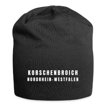 Korschenbroich, North Rhine-Westphalia - Jersey Beanie - black - Front