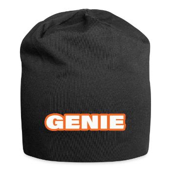 GENIUS - Jersey Beanie - black - Front