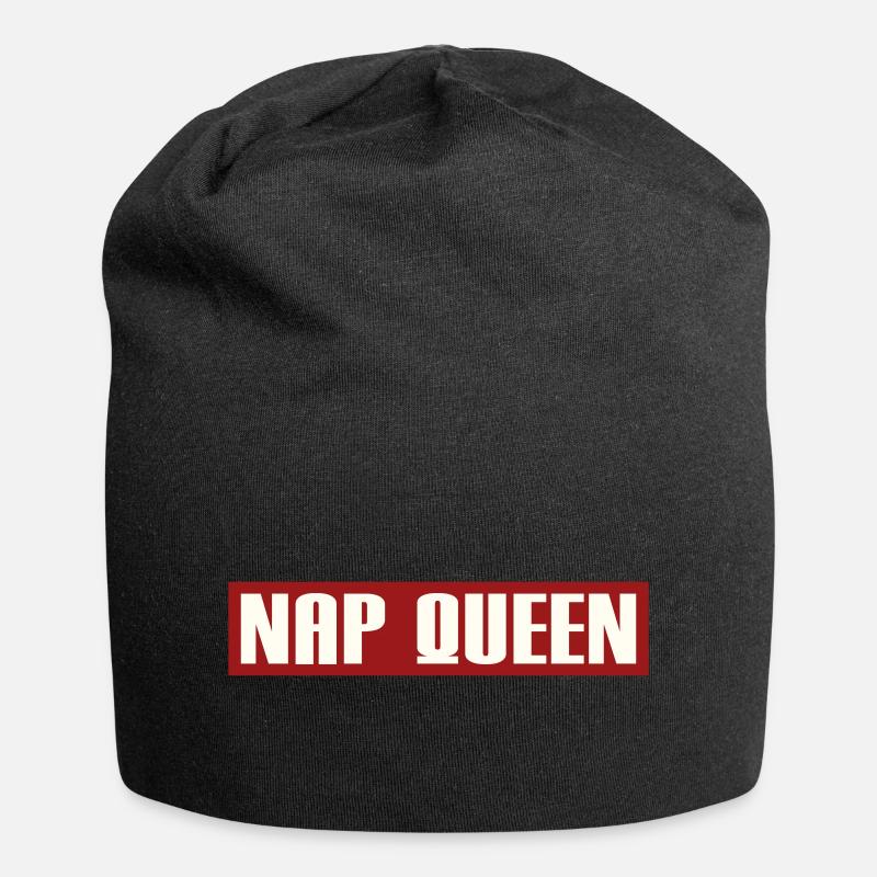 NAP QUEEN - Jersey-Beanie - Schwarz