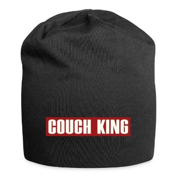 COUCH KING - Jersey Beanie - black - Front