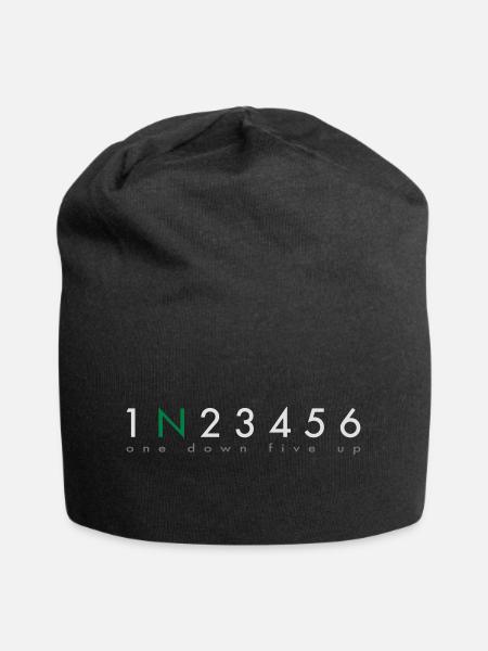 Motorcycle - Jersey-Beanie - Schwarz