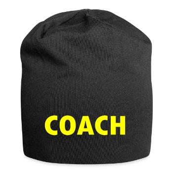 Coach - Jersey Beanie - black - Front