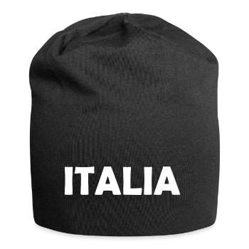 Italia - Jersey Beanie - black - Front