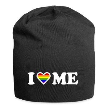 I love me - Jersey Beanie - black - Front