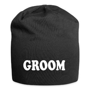 Groom - Jersey Beanie - black - Front