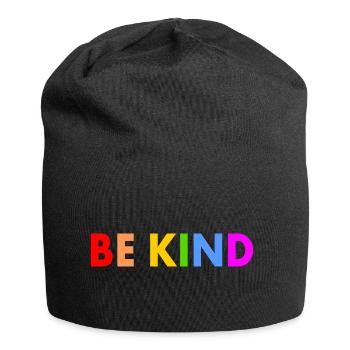 Be kind - Jersey Beanie - black - Front