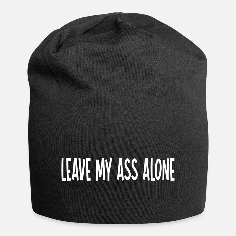 LAISSE MON CUL TRANQUILLE - Bonnet en jersey - noir