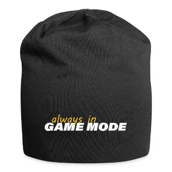 TOUJOURS EN MODE JEU - Bonnet en jersey - noir - Devant