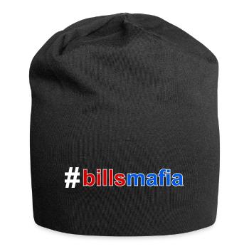 Mafia Hashtag Zitat - Jersey-Beanie - Schwarz - Vorne