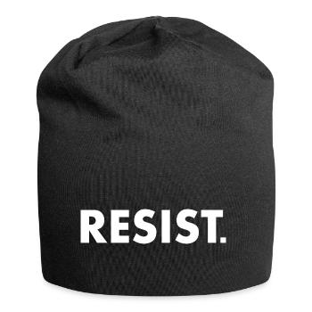Resist - Jersey Beanie - black - Front