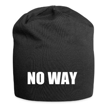 No way - Jersey Beanie - black - Front