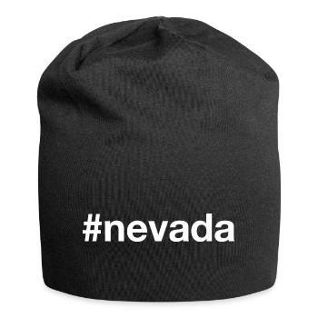 NEVADA Hashtag - Bonnet en jersey - noir - Devant