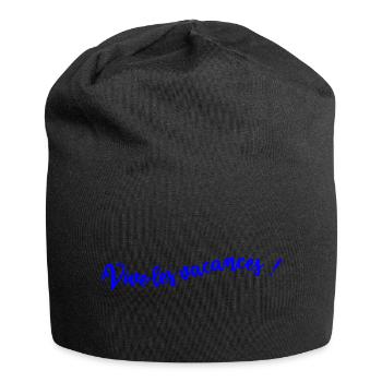 MAÎTRESSE. MAITRE. MERCI. MERCI MAÎTRESSE - Bonnet en jersey - noir - Devant