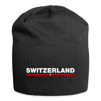 Switzerland - Jersey-Beanie - Schwarz - Vorne