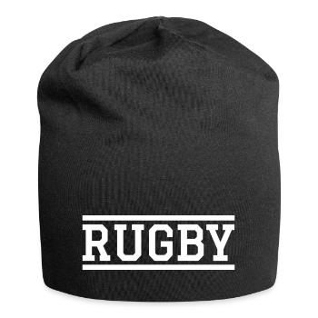 RUGBY - Bonnet en jersey - noir - Devant