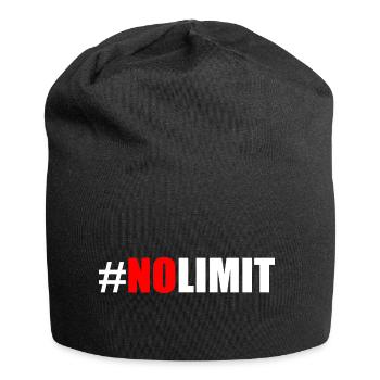 No limit - Jersey Beanie - black - Front
