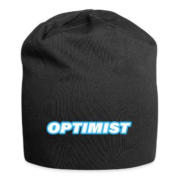 OPTIMIST - Jersey Beanie - black - Front