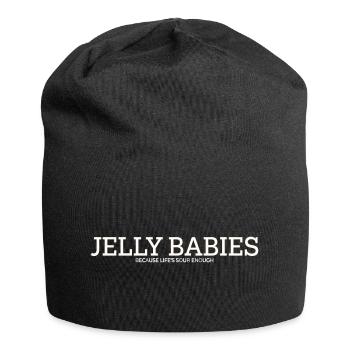 JELLY BABIES - BECAUSE LIFE'S SOUR ENOUGH - Jersey-Beanie - Schwarz - Vorne