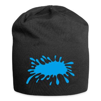 tache d'eau - Bonnet en jersey - noir - Devant