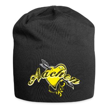 Aachen - Bonnet en jersey - noir - Devant