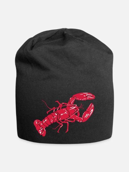 LobsterColoredTee - Jersey Beanie - black