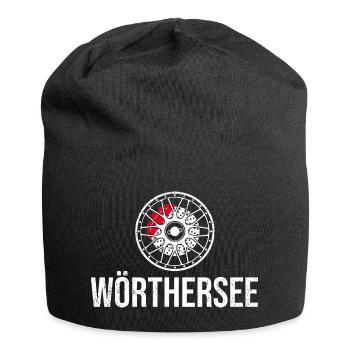 Jante de réglage Wörthersee - rouge vintage - Bonnet en jersey - noir - Devant