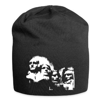 Mount Rushmore (white DDP) - Jersey-Beanie - Schwarz - Vorne