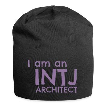 16 Personnalités - INTJ Architect - Bonnet en jersey - noir - Devant
