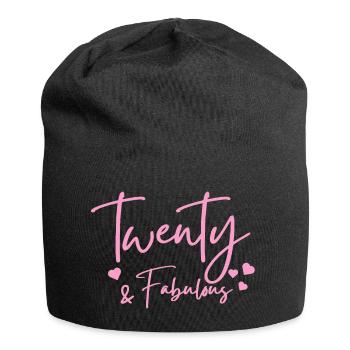 vingt fabuleux - Bonnet en jersey - noir - Devant