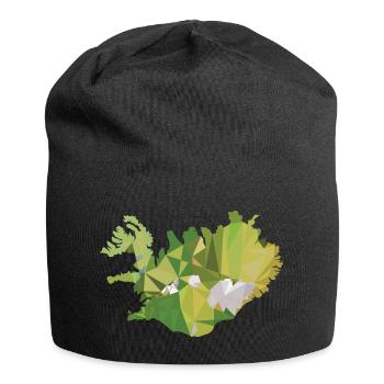 Islande Holiday Road Road Ring Road Glacier - Bonnet en jersey - noir - Devant