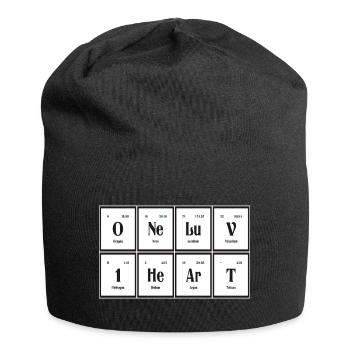 One Love One Heart - Jersey Beanie - black - Front