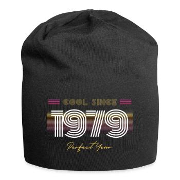 Birthday Cool since 1979 - Jersey Beanie - black - Front