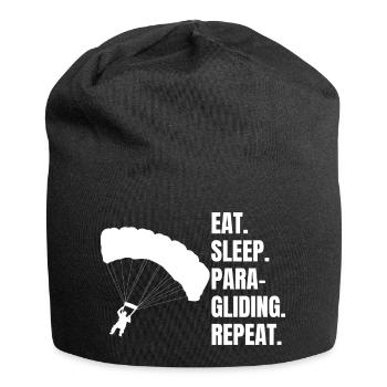 Paragliding Paragliding Paragliding Paragliders - Jersey Beanie - black - Front