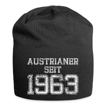 Austrianer seit 1963 - Jersey-Beanie - Schwarz - Vorne