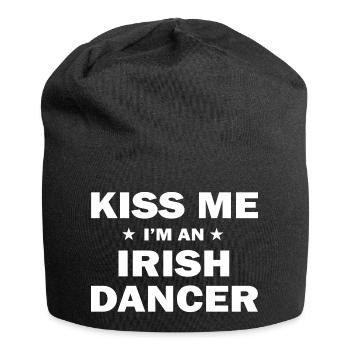 Dancing Dance Music - Jersey-Beanie - Schwarz - Vorne
