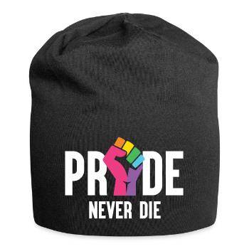 Pride Month LGBT - Pride Never Die - Jersey-Beanie - Schwarz - Vorne