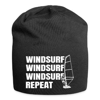 Planche à voile - Bonnet en jersey - noir - Devant