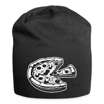 Pizza Fast Food Pizzeria - Jersey Beanie - black - Front
