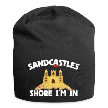 Kids Sandcastle Kit Gear Sandcastle Set Toys - Jersey-Beanie - Schwarz - Vorne