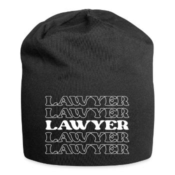 Rechtsanwalt Rechtsberater Rechtsanwalt Rechtsanwalt - Jersey-Beanie - Schwarz - Vorne