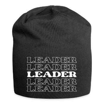 Leiter Leiter Leiter Vorgesetzter Manager - Jersey-Beanie - Schwarz - Vorne