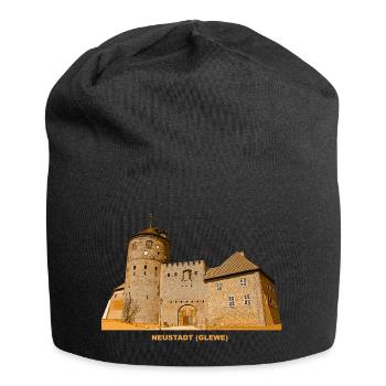 Neustadt Glewe Burg Mecklembourg-Poméranie-Occidentale - Bonnet en jersey - noir - Devant