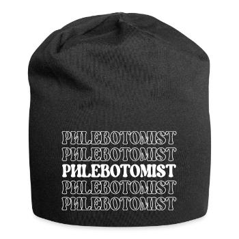 Phlébotomiste Tiroir à Sang Venipuncteur Sang - Bonnet en jersey - noir - Devant