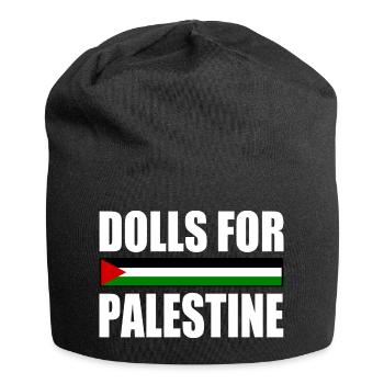 dolls for palestine - Jersey Beanie - black - Front