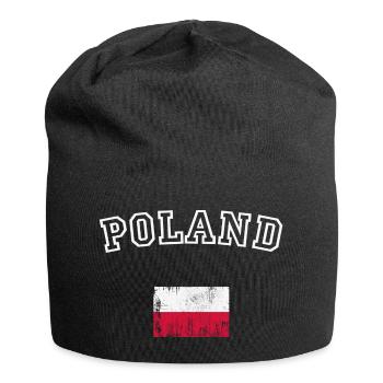 Poland Arch Flag Design - Jersey Beanie - black - Front